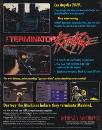 Terminator - Rampage Box Artwork Back