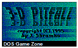 3-D Pitfall DOS Game