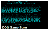 A Fable DOS Game