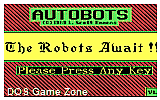 Autobots DOS Game