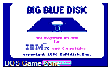Big Blue Disk #32 DOS Game