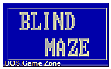 Blind Maze DOS Game
