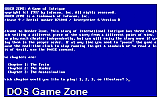 Border Zone DOS Game