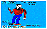Bunde - Tekstipelejen aatelia DOS Game