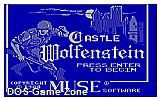 Castle Wolfenstein DOS Game