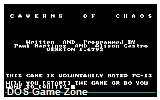 Caverns of Chaos v.16 DOS Game