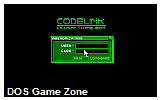 Codelink DOS Game