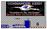 Commander Keen in Invasion of the Vorticons- Episode Two- The Earth Explodes DOS Game