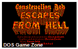 Construction Bob Escapes From Hell DOS Game