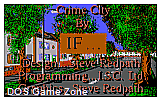 Crime City DOS Game