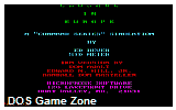 Crusade in Europe DOS Game