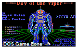 Day of the Viper DOS Game