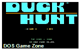 Duckhunt DOS Game