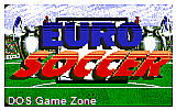 Eurosoccer DOS Game
