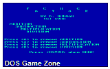 FactPack DOS Game