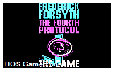 Fourth Protocol, The DOS Game