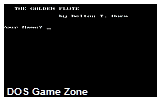 Golden Flute, The DOS Game