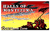 Halls of Montezuma- A Battle History of the United States Marine Corps DOS Game