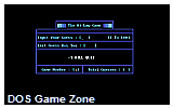 Hi-Low Game, The DOS Game