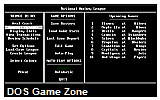 Hockey League Simulator DOS Game