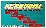 Kerboom! DOS Game