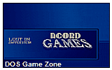Lost in Zapperstein DOS Game
