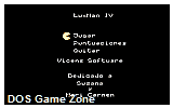 LuxMan IV DOS Game