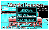 Mavis Beacon Teaches Typing! DOS Game