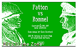 Patton vs. Rommel DOS Game