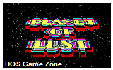 Planet of Lust DOS Game