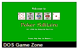 Poker Solitaire DOS Game