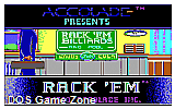 Rack 'Em DOS Game