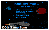 Rocket Fuel Mayhem DOS Game