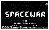 Spacewar DOS Game