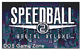 Speedball 2 Brutal Deluxe DOS Game