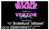 Star Wars DOS Game