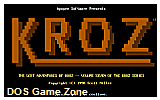 The Lost Adventures Of Kroz DOS Game