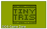 TinyTris DOS Game