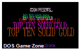 Top Ten Solid Gold DOS Game