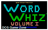 WordWhiz vol.1-4 v3.0 DOS Game