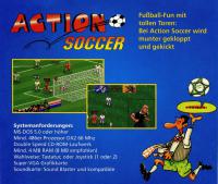 Action Soccer Box Artwork Back