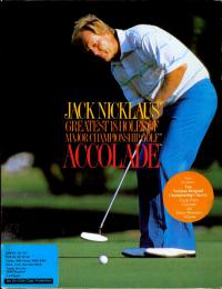 Jack Nicklaus' Greatest 18 Holes of Major Championship Golf Box Artwork Front