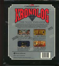 Kronolog- The Nazi Paradox Box Artwork Back