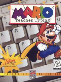 Mario Teaches Typing Box Artwork Front