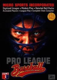Pro-League Baseball Box Artwork Front