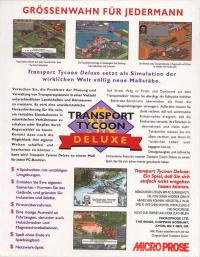 Transport Tycoon Deluxe Box Artwork Back