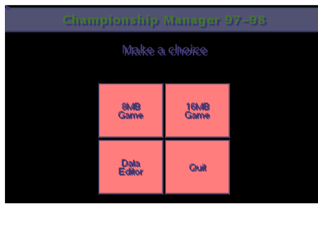 Download Championship Manager: Season 97/98 (DOS) game