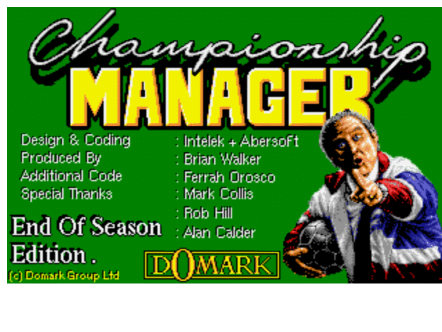 Championship Manager : Domark Group Ltd. : Free Borrow & Streaming