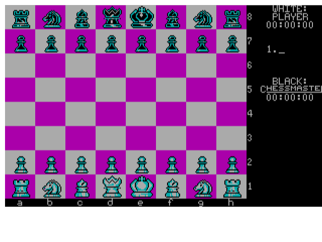 Play ChessMaster 2000 (Vendex Headstart) DOS Game online - DOS