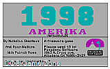 1998 Amerika vA.01 DOS Game